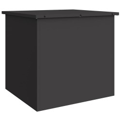 Boîte de Rangement Extérieure Noir 55 x 50,5 x 50 cm Acier 538909538909