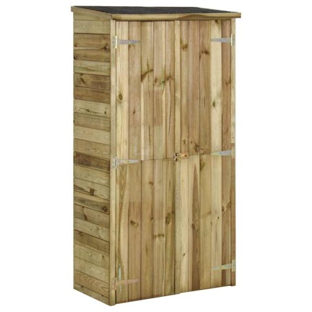 Abri à outils pour jardin Pin 85x48x177 cm 538910538910