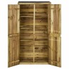 Abri à outils pour jardin Pin 85x48x177 cm 538910538910