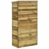 Abri à outils pour jardin Pin 85x48x177 cm 538910538910