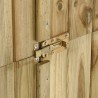 Abri à outils pour jardin Pin 85x48x177 cm 538910538910