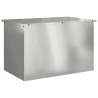 Boîte de Rangement Extérieure Argent 80 x 50,5 x 50 cm Acier 538912538912