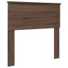 Cadre de lit Chêne brun 75 x 190 cm Bois d'ingénierie 540905540905