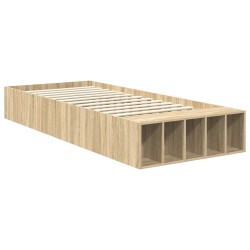 Cadre de lit Chêne Sonoma 90 x 190 cm Bois d'ingénierie 540960540960