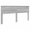 Cadre de lit Sonoma gris 180 x 200 cm Bois d'ingénierie 541059541059