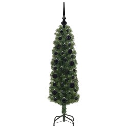 Sapin de Noël artificiel Vert 120 cm PVC et acier et plastique 541124541124