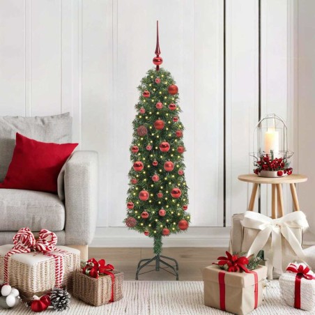 Sapin de Noël artificiel Vert 120 cm PVC et acier et plastique 541130541130