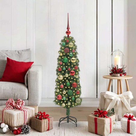 Sapin de Noël artificiel Vert 120 cm PVC et acier et plastique 541133541133
