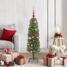 Sapin de Noël artificiel Vert 120 cm PVC et acier et plastique 541133541133