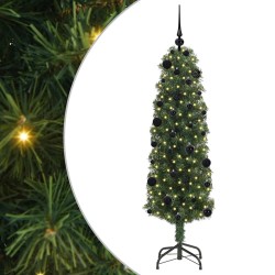 Sapin de Noël artificiel Vert 150 cm PVC et acier et plastique 541134541134