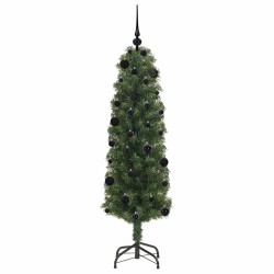 Sapin de Noël artificiel Vert 150 cm PVC et acier et plastique 541134541134