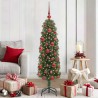 Sapin de Noël artificiel Vert 150 cm PVC et acier et plastique 541141541141
