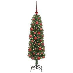 Sapin de Noël artificiel Vert 150 cm PVC et acier et plastique 541141541141