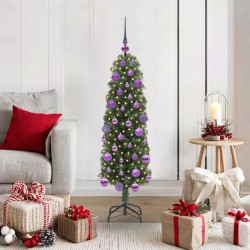 Sapin de Noël artificiel Vert 120 cm PVC et acier et plastique 541144541144