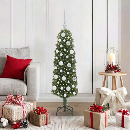 Sapin de Noël artificiel Vert 120 cm PVC et acier et plastique 541145541145