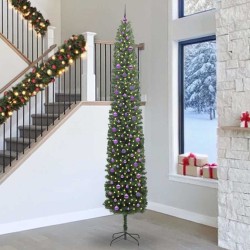 Sapin de Noël artificiel Vert 300 cm PVC et acier et plastique 541147541147
