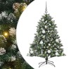 Sapin de Noël artificiel Vert 120 cm PVC, plastique et acier 541153541153