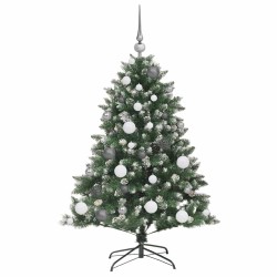 Sapin de Noël artificiel Vert 120 cm PVC, plastique et acier 541153541153