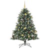 Sapin de Noël artificiel Vert 150 cm PVC, plastique et acier 541154541154