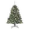 Sapin de Noël artificiel Vert 150 cm PVC, plastique et acier 541155541155