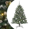 Sapin de Noël artificiel Vert 150 cm PVC, plastique et acier 541156541156