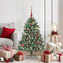 Sapin de Noël artificiel Vert 120 cm PVC, plastique et acier 541157541157