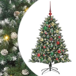 Sapin de Noël artificiel Vert 120 cm PVC, plastique et acier 541157541157
