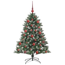 Sapin de Noël artificiel Vert 150 cm PVC, plastique et acier 541158541158