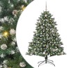 Sapin de Noël artificiel Vert 150 cm PVC, plastique et acier 541159541159