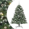 Sapin de Noël artificiel Vert 150 cm PVC, plastique et acier 541160541160