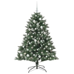 Sapin de Noël artificiel Vert 150 cm PVC, plastique et acier 541160541160