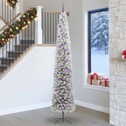 Sapin de Noël artificiel Vert 270 cm PVC et acier et plastique 541174541174