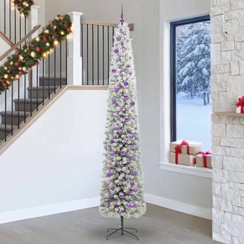 Sapin de Noël artificiel Vert 270 cm PVC et acier et plastique 541174541174