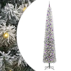 Sapin de Noël artificiel Vert 270 cm PVC et acier et plastique 541174541174