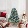 Sapin de Noël artificiel Vert 120 cm PVC, plastique et acier 541178541178