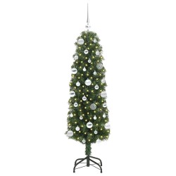 Sapin de Noël artificiel Vert 150 cm PVC et acier et plastique 541179541179