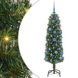 Sapin de Noël artificiel Vert 150 cm PVC et acier et plastique 541180541180