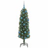 Sapin de Noël artificiel Vert 150 cm PVC et acier et plastique 541180541180