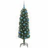 Sapin de Noël artificiel Vert 150 cm PVC et acier et plastique 541180541180