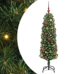 Sapin de Noël artificiel Vert 150 cm PVC et acier et plastique 541182541182