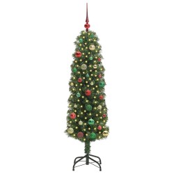 Sapin de Noël artificiel Vert 150 cm PVC et acier et plastique 541182541182