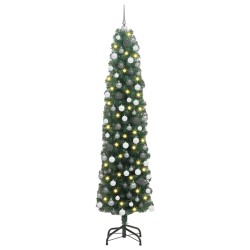Sapin de Noël artificiel Vert 180 cm PVC et acier et plastique 541183541183