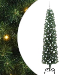 Sapin de Noël artificiel Vert 210 cm PVC et acier et plastique 541186541186