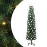 Sapin de Noël artificiel Vert 210 cm PVC et acier et plastique 541186541186