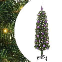 Sapin de Noël artificiel Vert 150 cm PVC et acier et plastique 541190541190