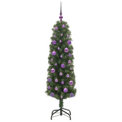 Sapin de Noël artificiel Vert 150 cm PVC et acier et plastique 541190541190