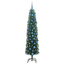 Sapin de Noël artificiel Vert 180 cm PVC et acier et plastique 541193541193