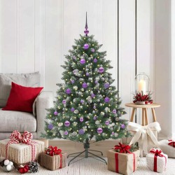 Sapin de Noël artificiel Vert 150 cm PVC, plastique et acier 541194541194