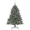 Sapin de Noël artificiel Vert 150 cm PVC, plastique et acier 541194541194