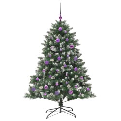 Sapin de Noël artificiel Vert 150 cm PVC, plastique et acier 541194541194